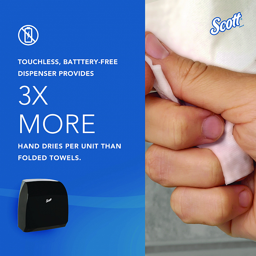 Slimroll Manual Towel Dispenser, 12.65 x 13.02 x 7.18, Black (47092)