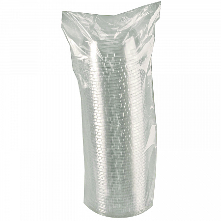 Kal-Clear/Nexclear Drink Cup Lids, Squat Dome Lid with 1.75