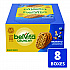 belVita Breakfast Biscuits, 1.76 oz Pack, Blueberry, 8 Packs/Box, 8 Boxes/Carton (02908)