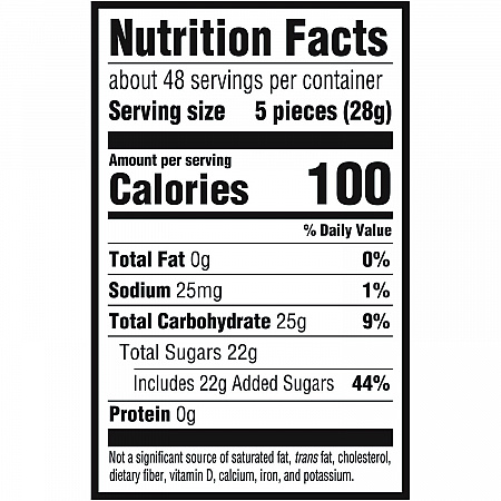 Fruit Flavored Candy, Grab-and-Go, 240 Pieces/Box (43147)