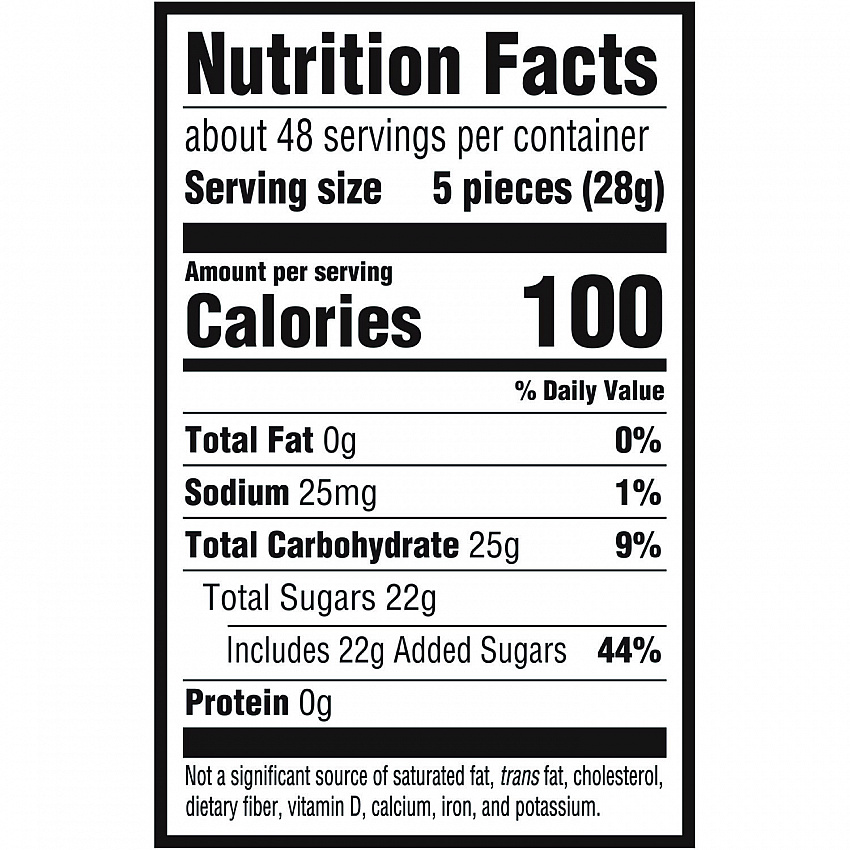 Fruit Flavored Candy, Grab-and-Go, 240 Pieces/Box (43147)