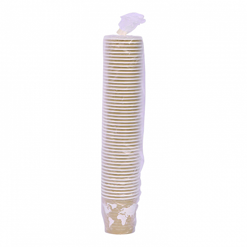 WorldArt Hot Cups, 4 oz, Paper, Tan, 1,000/Carton (EPBHC4WA)