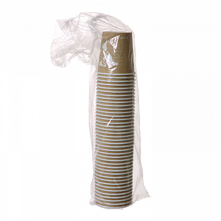 WorldArt Hot Cups, 4 oz, Paper, Tan, 1,000/Carton (EPBHC4WA)