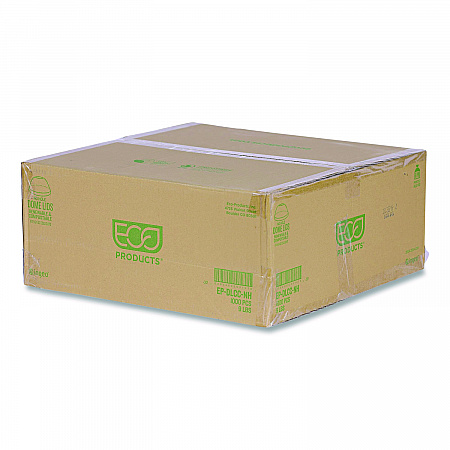 GreenStripe Cold Cup Dome Lids, No Hole, Fits 9 oz to 24 oz Cold Cups, Plastic, Clear, 100/Pack, 10 Packs/Carton (EPDLCCNH)