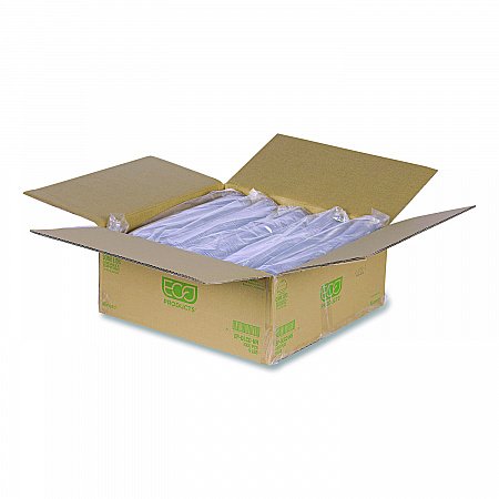 GreenStripe Cold Cup Dome Lids, No Hole, Fits 9 oz to 24 oz Cold Cups, Plastic, Clear, 100/Pack, 10 Packs/Carton (EPDLCCNH)