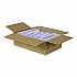Renewable and Compostable Clear Clamshell Hinged Food Containers, 9 x 6 x 3, Plastic, 80/Pack, 3 Packs/Carton (EPLC96)