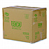 Renewable and Compostable Rectangular Deli Containers with Lid, 8 oz, 3 x 4.83 x 1.5, Clear, Plastic, 50/Pack, 4 Packs/Carton (EPRC8)