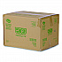 Renewable and Compostable Rectangular Deli Containers with Lid, 24 oz, 4 x 5.5 x 2, Clear, Plastic, 50/Pack, 4 Packs/Carton (EPRC24)