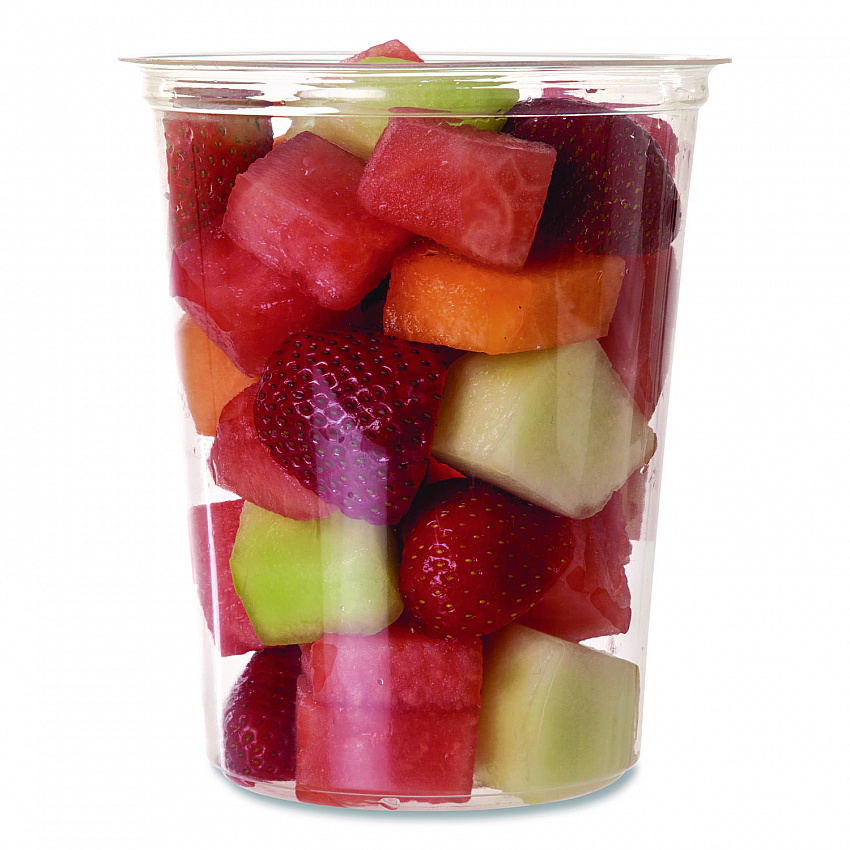 Round Deli Containers, 32 oz, 4.63" Diameter x 5.5" h, Clear, Plastic, 500/Carton (EPRDP32)