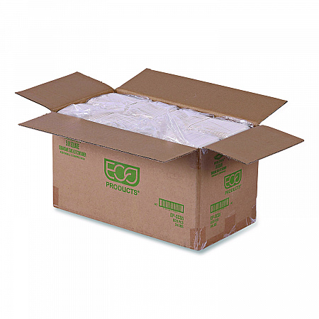 WorldView Renewable Molded Fiber Containers, 10 oz, 5.04 x 5.04 x 1.09, White, 800/Carton (EPSCS5)