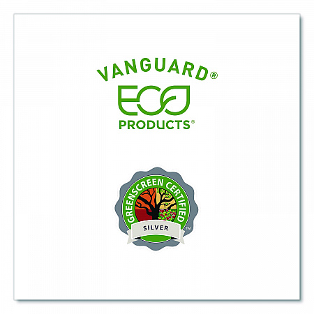 Vanguard Renewable and Compostable Sugarcane Clamshells, 3 Compartments, 9 x 6 x 3, White, 250/Carton (EPB002NFA)