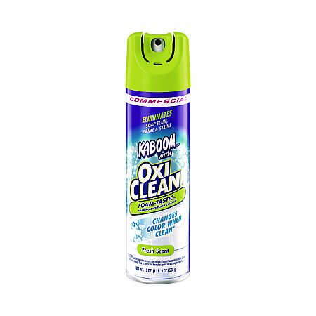 Foamtastic Bathroom Cleaner, Fresh Scent, 19 oz Aerosol Spray, 8/Carton (5703700071CT)