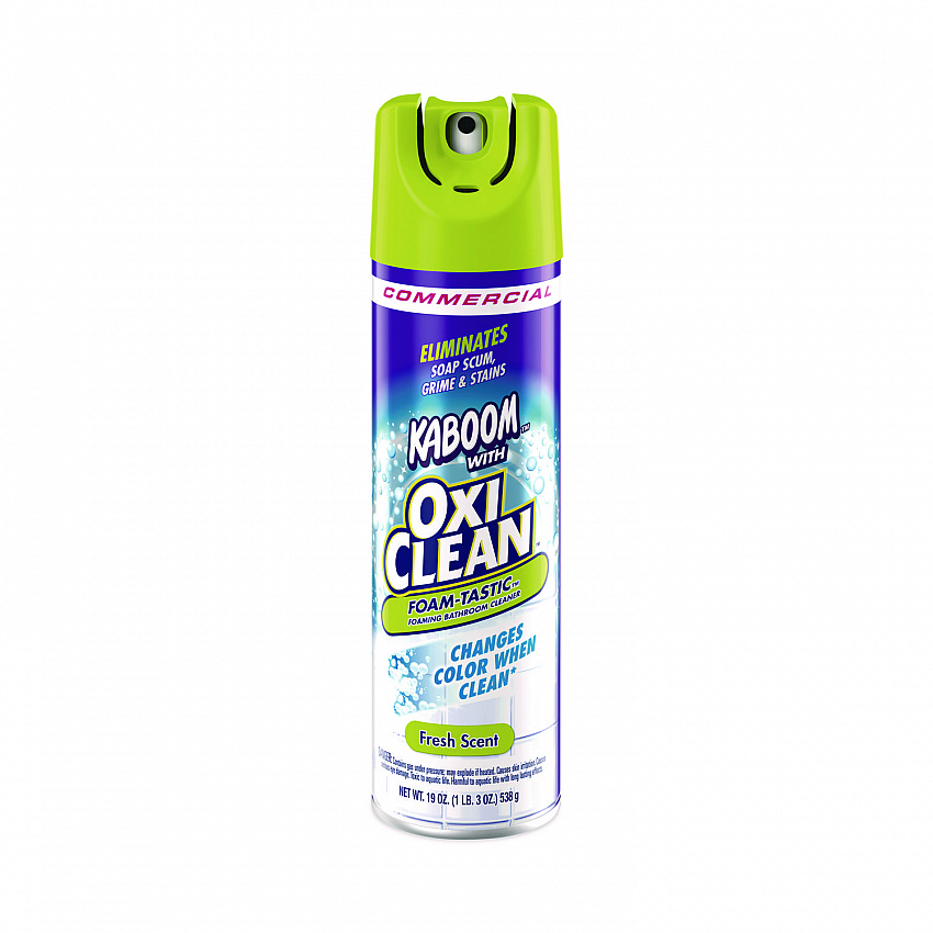 Foamtastic Bathroom Cleaner, Fresh Scent, 19 oz Aerosol Spray, 8/Carton (5703700071CT)