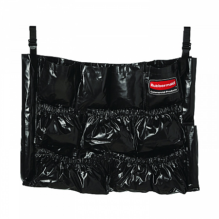 Brute Caddy Bag, 12 Compartments, 11.39 w x 15.38 Diameter, Black, 6/Carton (1867533CT)