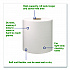 Light Duty Cleaning Cloth, Giant Roll, 1-Ply, 9 x 12.4, White, 1,450 Sheet Roll/Carton (500105)