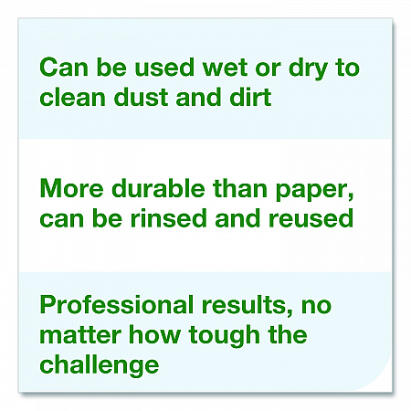 Light Duty Cleaning Cloth, Giant Roll, 1-Ply, 9 x 12.4, White, 1,450 Sheet Roll/Carton (500105)