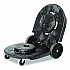 BRUTE Tandem Dolly, Two-Container, 300 lb Capacity, 20.25w x 45d x 8h, Black (264600BLA)