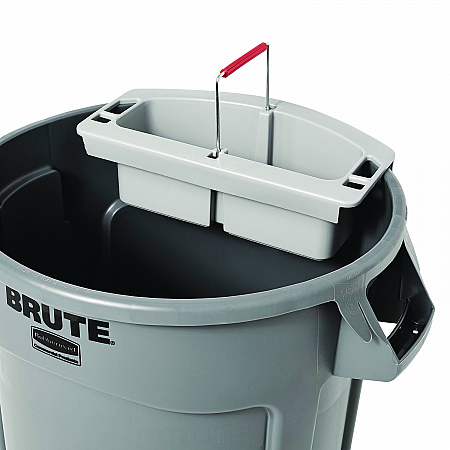 Maid Caddy, Two Compartments, 16 x 9 x 5, Gray (2649GRA)