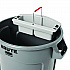 Maid Caddy, Two Compartments, 16 x 9 x 5, Gray (2649GRA)