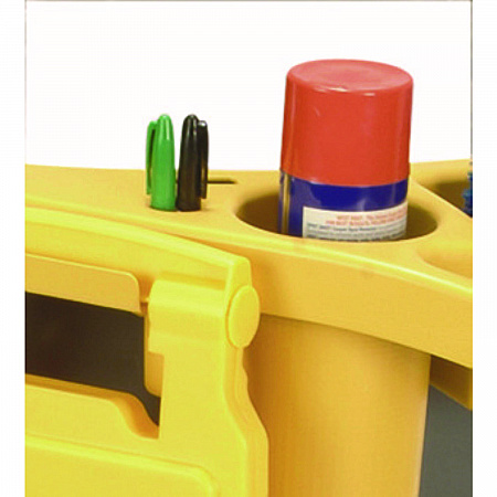 BRUTE Standard Brute Rim Caddy, Four Compartments, Fits 32.5