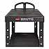 Heavy-Duty Utility Cart with Flat Shelves, Plastic, 2 Shelves, 500 lb Capacity, 25.25