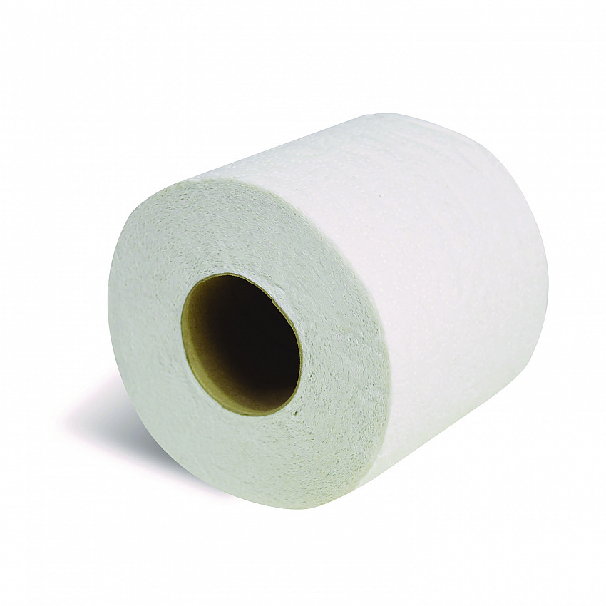 Two-Ply Toilet Tissue, Septic Safe, White, 125 ft Roll Length, 500 Sheets/Roll, 96 Rolls/Carton (6180)