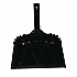 Heavy-Duty Metal Dust Pan, 12 x 14, 20-Gauge Steel, Black (4212)