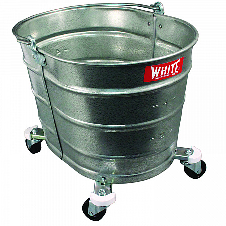 Metal Mop Bucket, 26 qt, Steel (260)