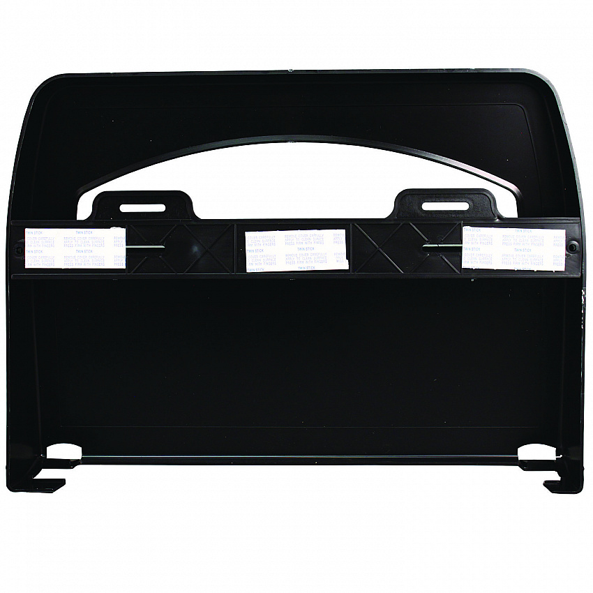 Toilet Seat Cover Dispenser, 16.4 x 3.05 x 11.9, Black, 2/Carton (1122CT)
