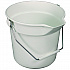 Deluxe Heavy-Duty Bucket, Polypropylene, Gray, 10.63