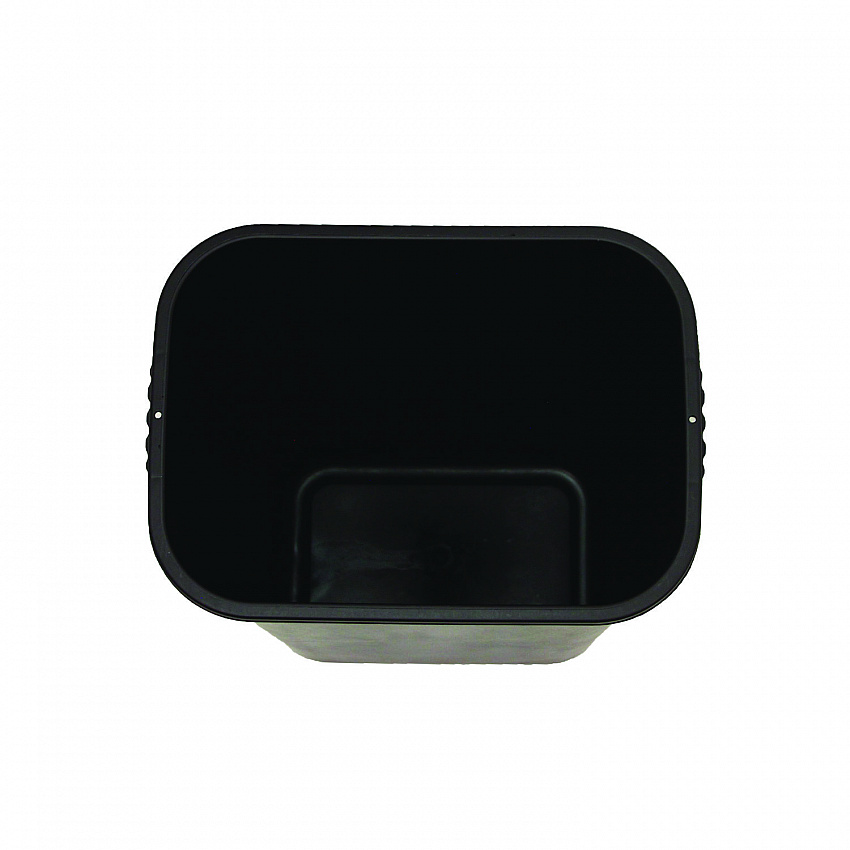 Soft-Sided Wastebasket, 41 qt, Polyethylene, Black (77035)