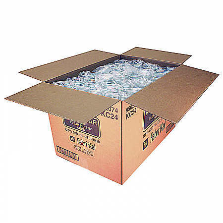 Kal-Clear PET Cold Drink Cups, 24 oz, Plastic, Clear, 25/Sleeve, 24 Sleeves/Carton (KC24)