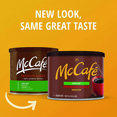 Ground Coffee, Premium Roast Decaf, 24 oz Can (079737)