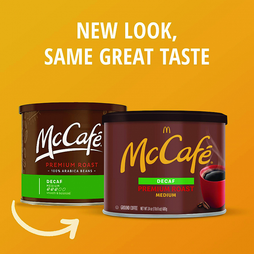 Ground Coffee, Premium Roast Decaf, 24 oz Can (079737)