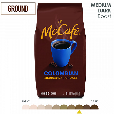Ground Coffee, Colombian, 12 oz Bag (6346EA)