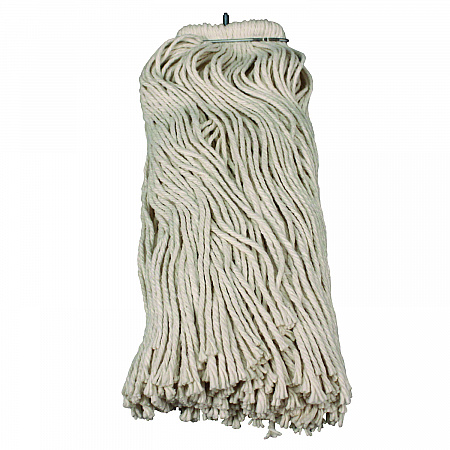 Layflat Regular Screw-Type Mop Head, Cotton, 24 oz, 1