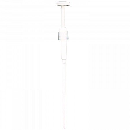 Economy Plastic Dispensing Pump with Senior Rieke Adapter for 5 gal Pails and 38 mm Screwcap for 1 gal Jugs, White (904AEA)