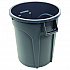 Value-Plus Containers, 20 gal, Low-Density Polyethylene, Gray (GC200103)