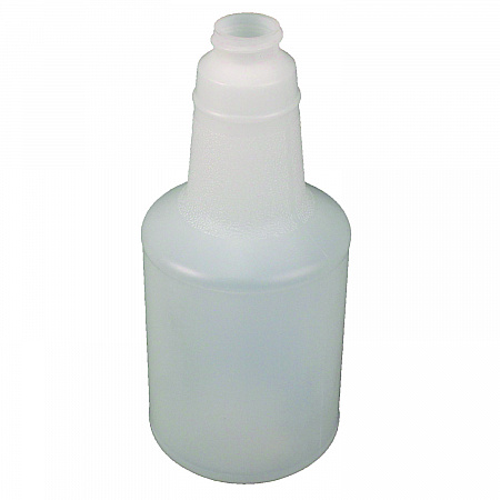 Plastic Bottles with Graduations, 24 oz, Clear, 24/Carton (5024WG2491)
