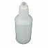Plastic Bottles with Graduations, 32 oz, Clear, 12/Carton (5032WGDZUN)