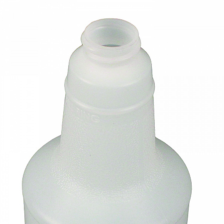 Plastic Bottles with Graduations, 32 oz, Clear, 12/Carton (5032WGDZUN)