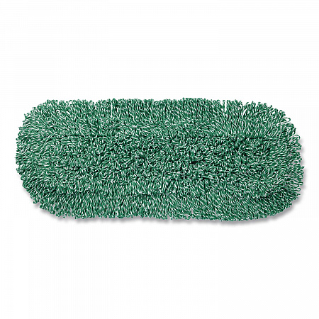 Microfiber Looped-End Dust Mop Heads, 48 x 5, Green, 12/Carton (J857GRECT)
