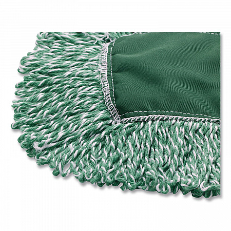 Microfiber Looped-End Dust Mop Heads, 48 x 5, Green, 12/Carton (J857GRECT)