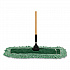 Microfiber Looped-End Dust Mop Heads, 48 x 5, Green, 12/Carton (J857GRECT)