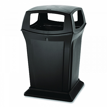 Ranger Fire-Safe Waste Container, 45 gal, Structural Foam, Black (917388BLA)