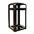 Landmark Series Classic Dome Top Container, 50 gal, Plastic, Sable (3975SAB)