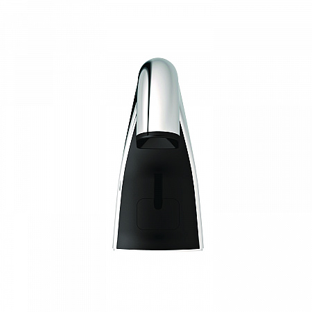 TC OneShot Dispenser, 1,600 mL, 6.8 x 9.8 x 13.8, Polished Chrome/Black (401310)