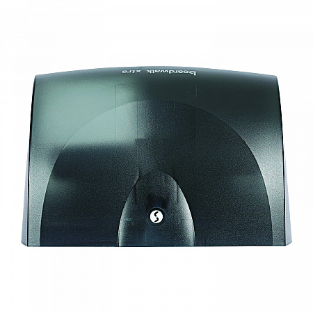 Xtra Twin-Roll Controlled Bath Tissue Dispenser, 11.13 x 7.38 x 8.88, Translucent Black (47GREEN)