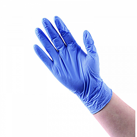 380 Series Disposable General-Purpose Nitrile Gloves, Powder-Free, X-Large, 4 mil Thick, 9.5