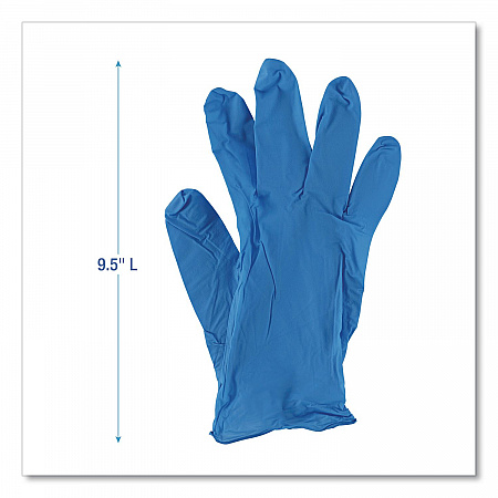 395 Series Disposable General-Purpose Nitrile Gloves, Powder-Free, X-Large, 5 mil Thick, 9.5